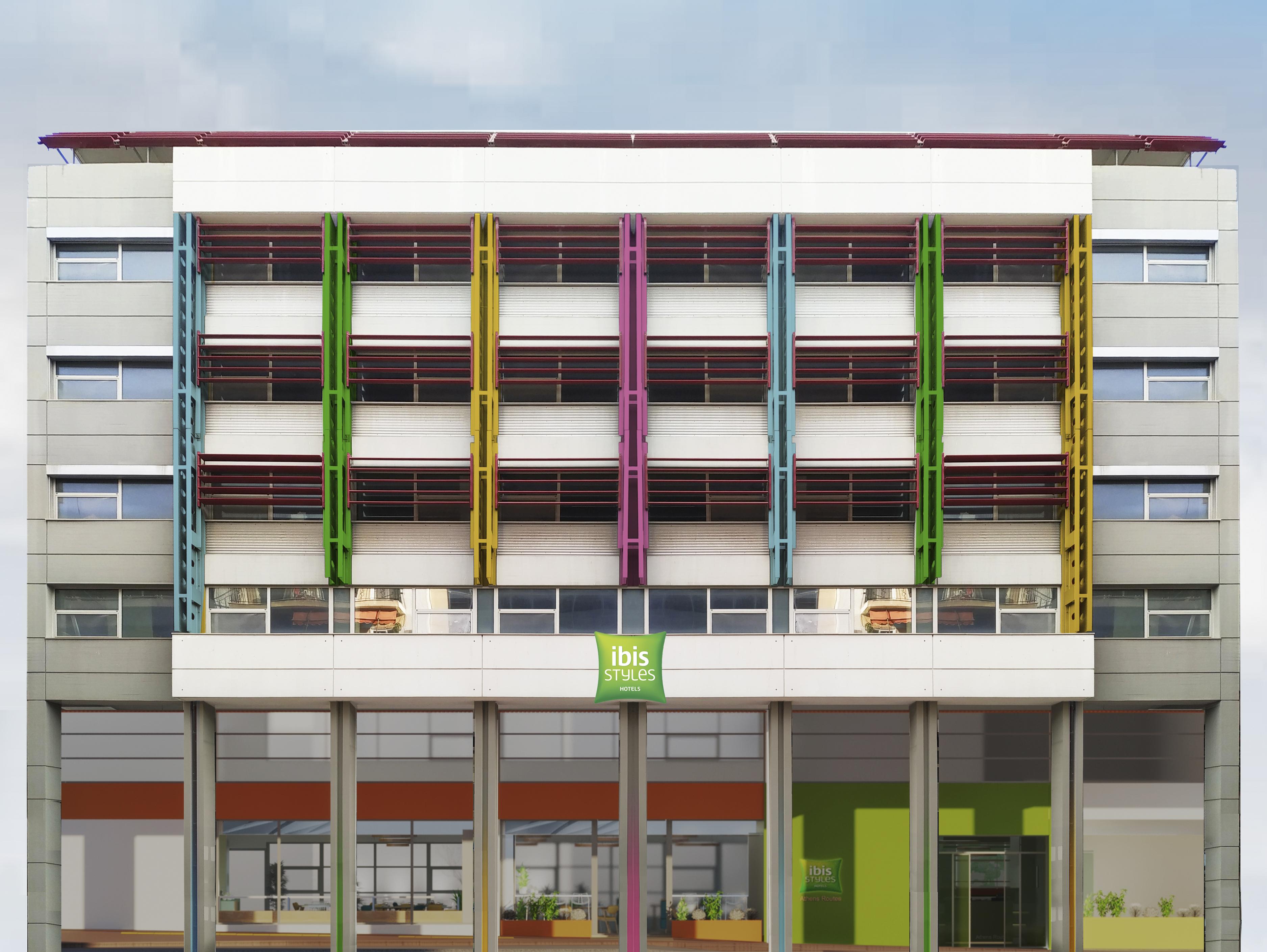 Hotel Ibis Styles Athens Routes Esterno foto